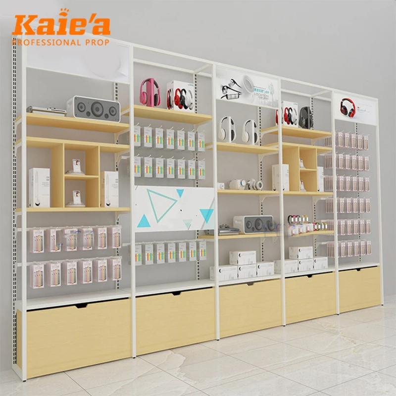 Phone Accessories Rack Display - Suportes de Exibição Personalizados para Fones