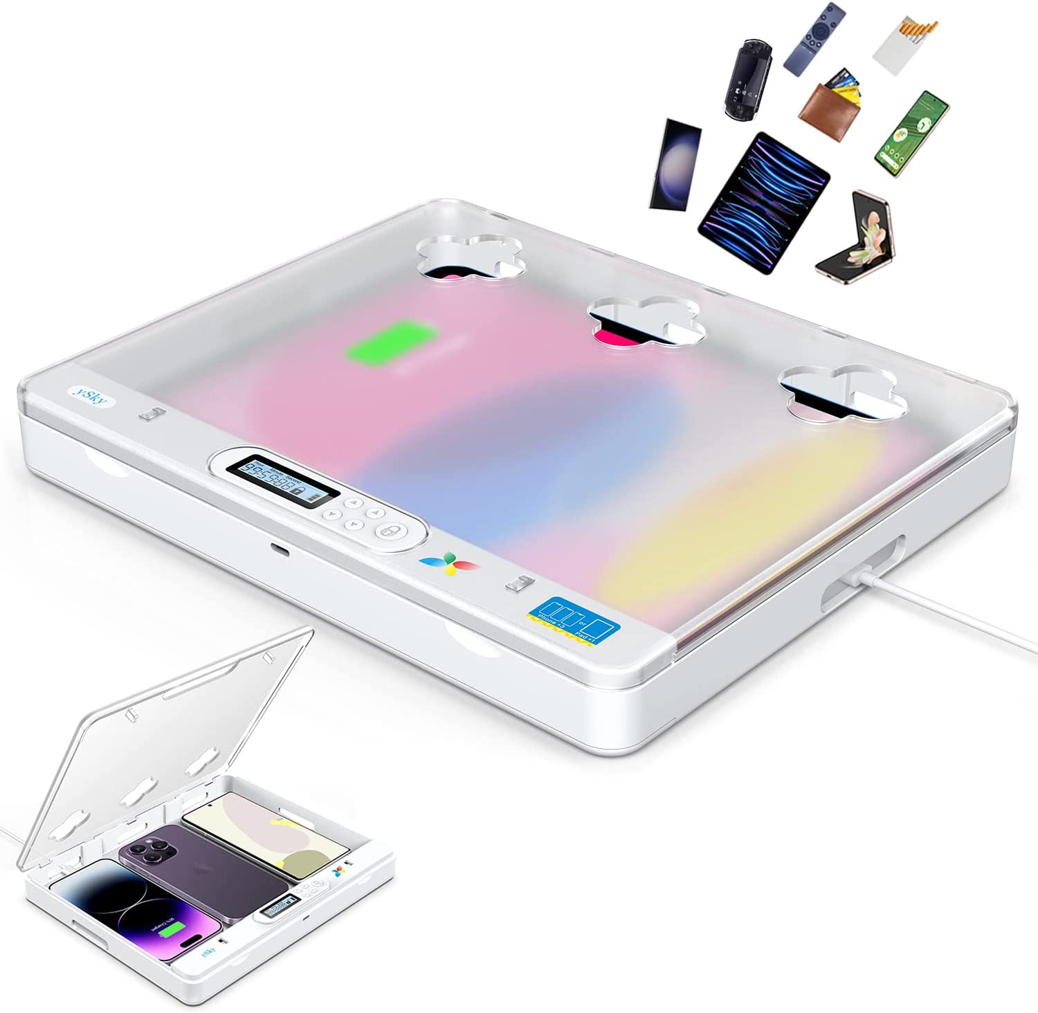 Phone Accessories For Boys - Caixa de Bloqueio com Temporizador para