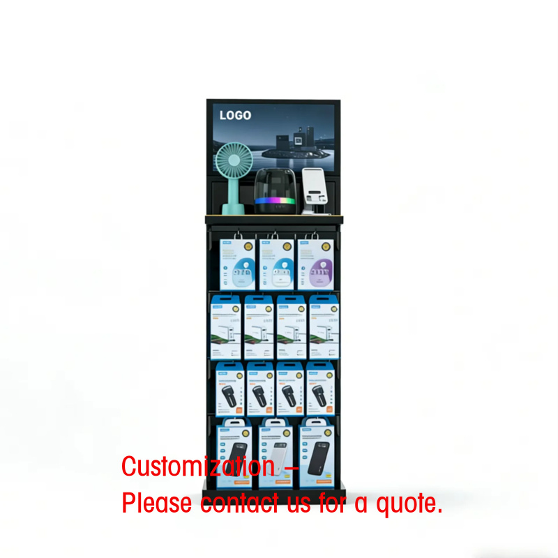 Phone Accessories Rack Display - Suporte Organizador de Acessórios para Celular