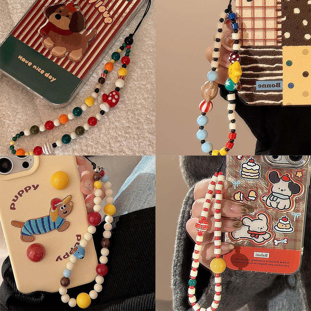Phone Accessories For Boys - Bonito cão urso queijo pingente de