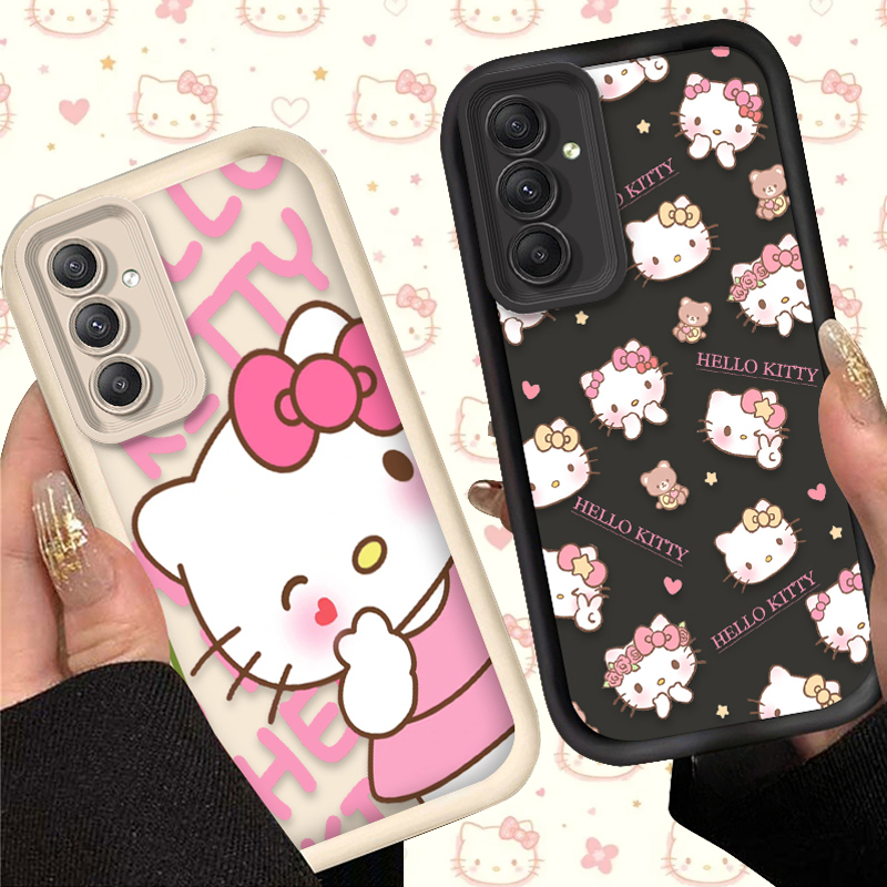 Phone Accessories Samsung - Sanrio Rosa Olá Kitty Capa para