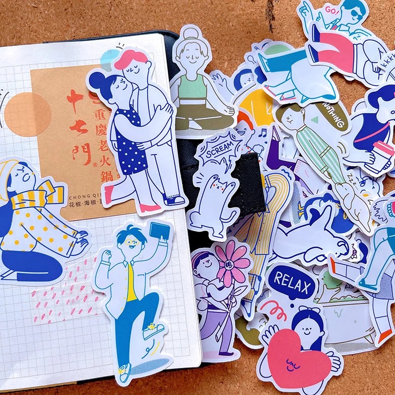 Phone Accessories For Boys - 42pcs Personagem Mão Conta Adesivos Meninos