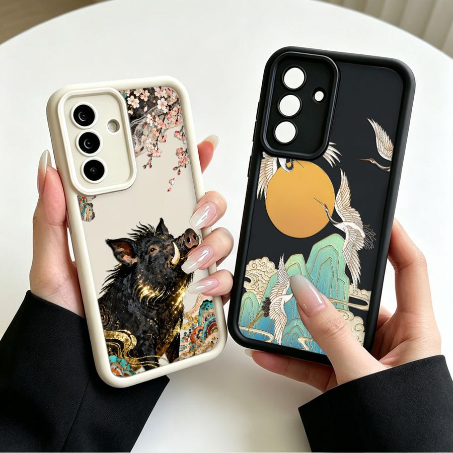 Phone Accessories Samsung - Capa de Celular Desenho Animado Grou