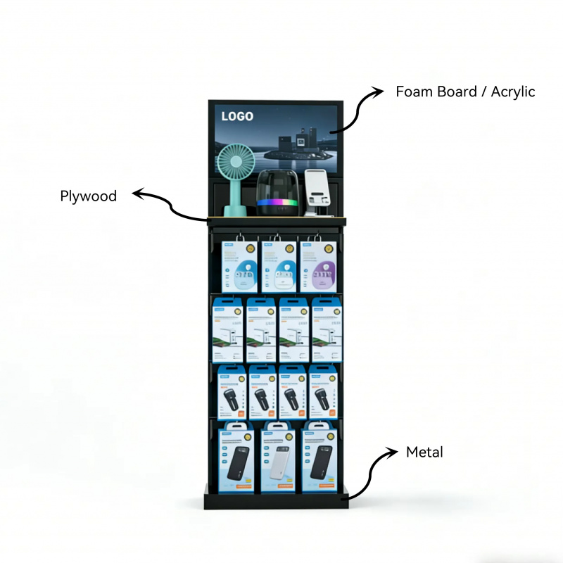 Suporte Organizador de Acessór - Phone Accessories Rack Display avaliação e preço