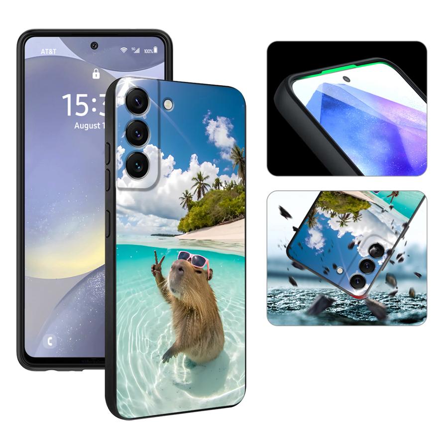 Capa de Celular Capybara de Fé - Phone Accessories Samsung avaliação e preço