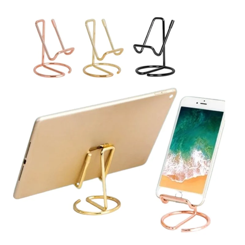 1pc metal preguiçoso fio supor - Phone Accessories Rack avaliação e preço