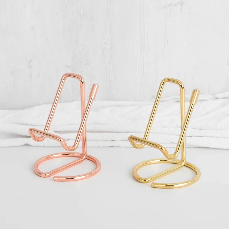 1pc metal preguiçoso fio supor - Phone Accessories Rack avaliação e preço