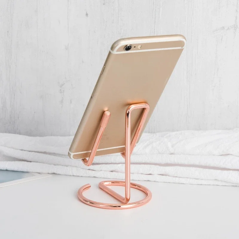 1pc metal preguiçoso fio supor - Phone Accessories Rack avaliação e preço