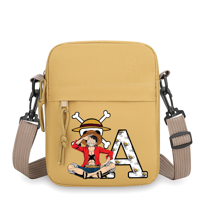 Anime uma peça bolsa de ombro  - Phone Accessories For Boys avaliação e preço