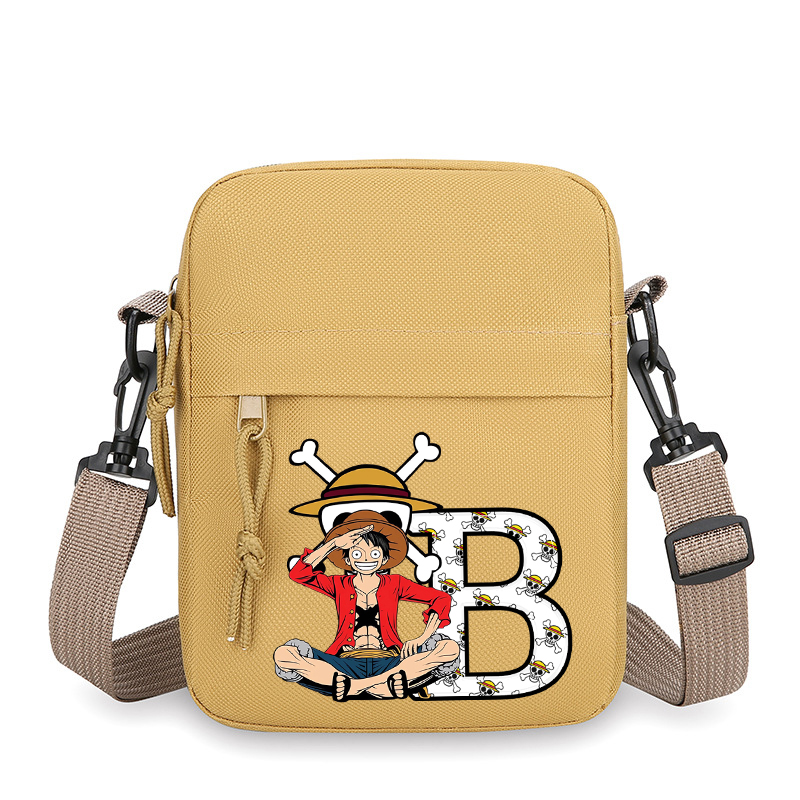 Anime uma peça bolsa de ombro  - Phone Accessories For Boys avaliação e preço