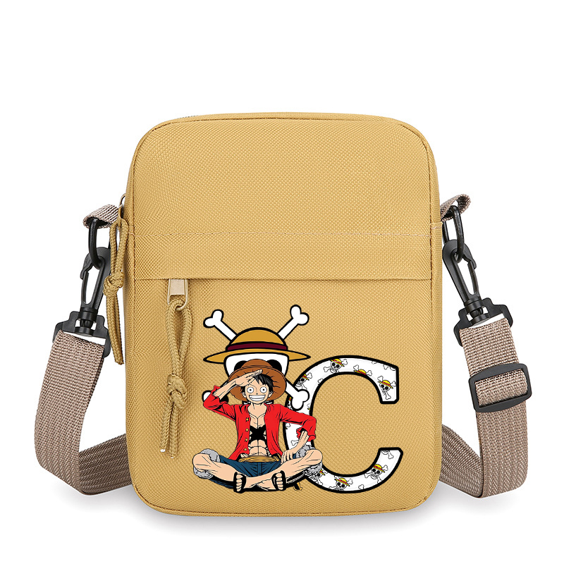 Anime uma peça bolsa de ombro  - Phone Accessories For Boys avaliação e preço