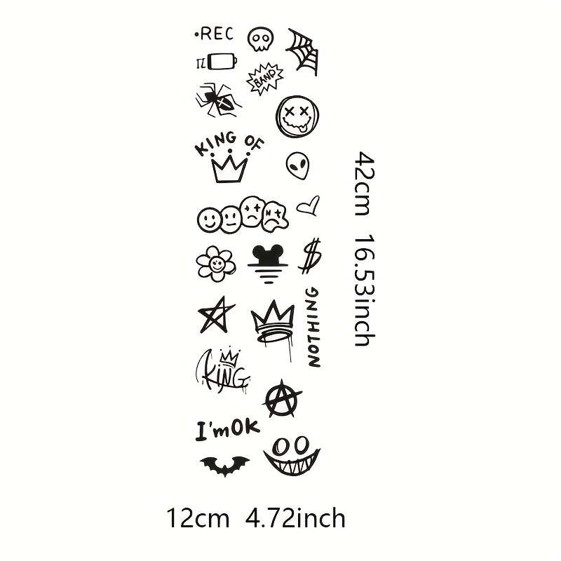 1 conjunto de adesivos de deco - Phone Accessories Rack avaliação e preço