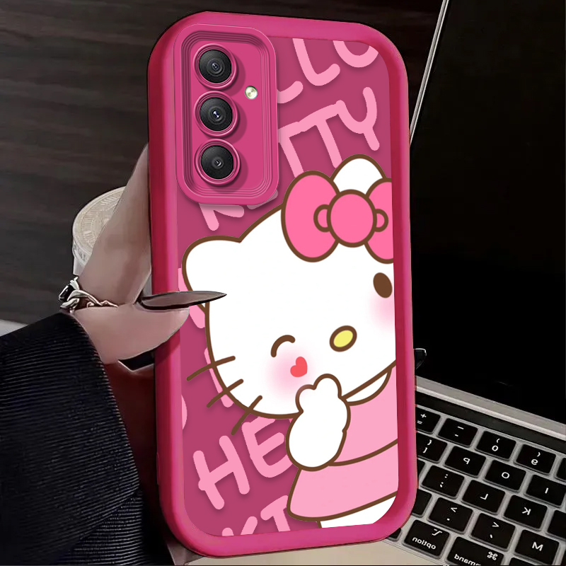 Sanrio Rosa Olá Kitty Capa par - Phone Accessories Samsung avaliação e preço