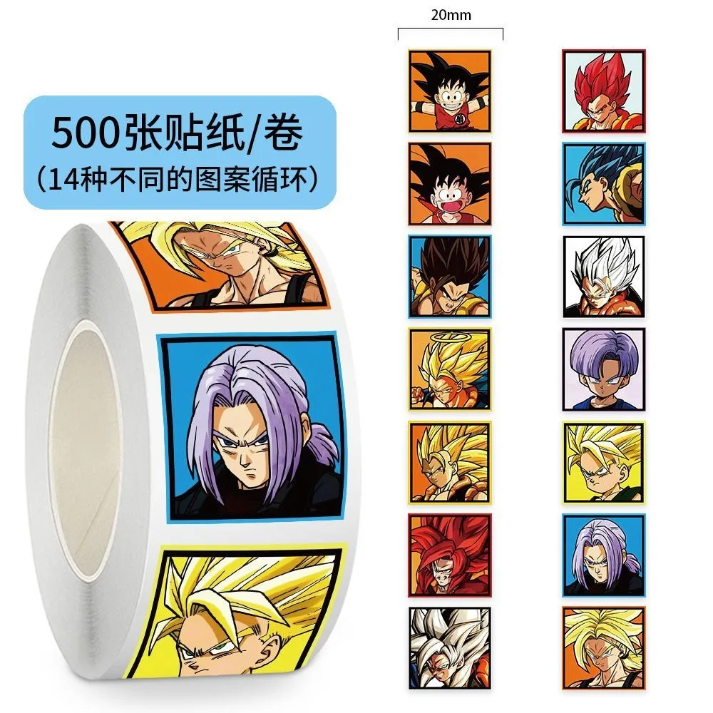 500 Adesivos Dragon Ball em Ro - Phone Accessories Poster avaliação e preço