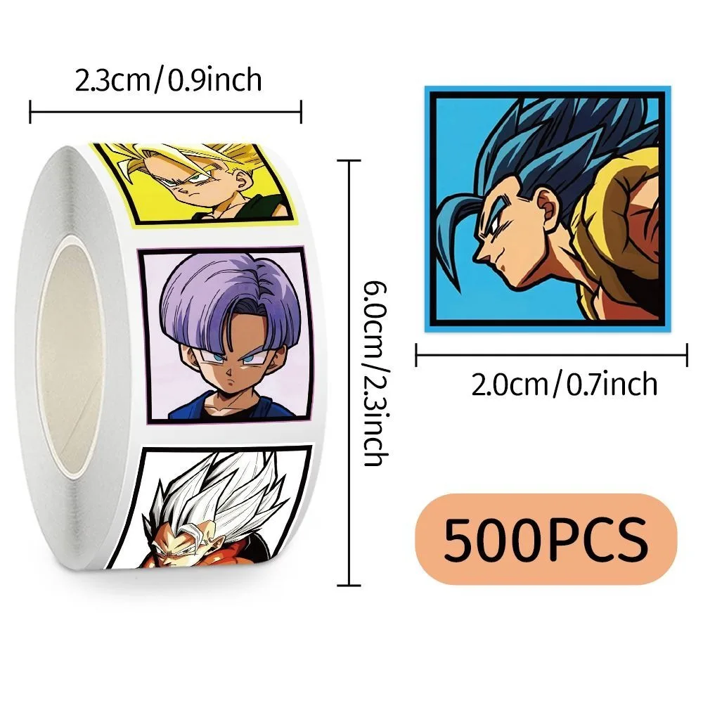 500 Adesivos Dragon Ball em Ro - Phone Accessories Poster avaliação e preço