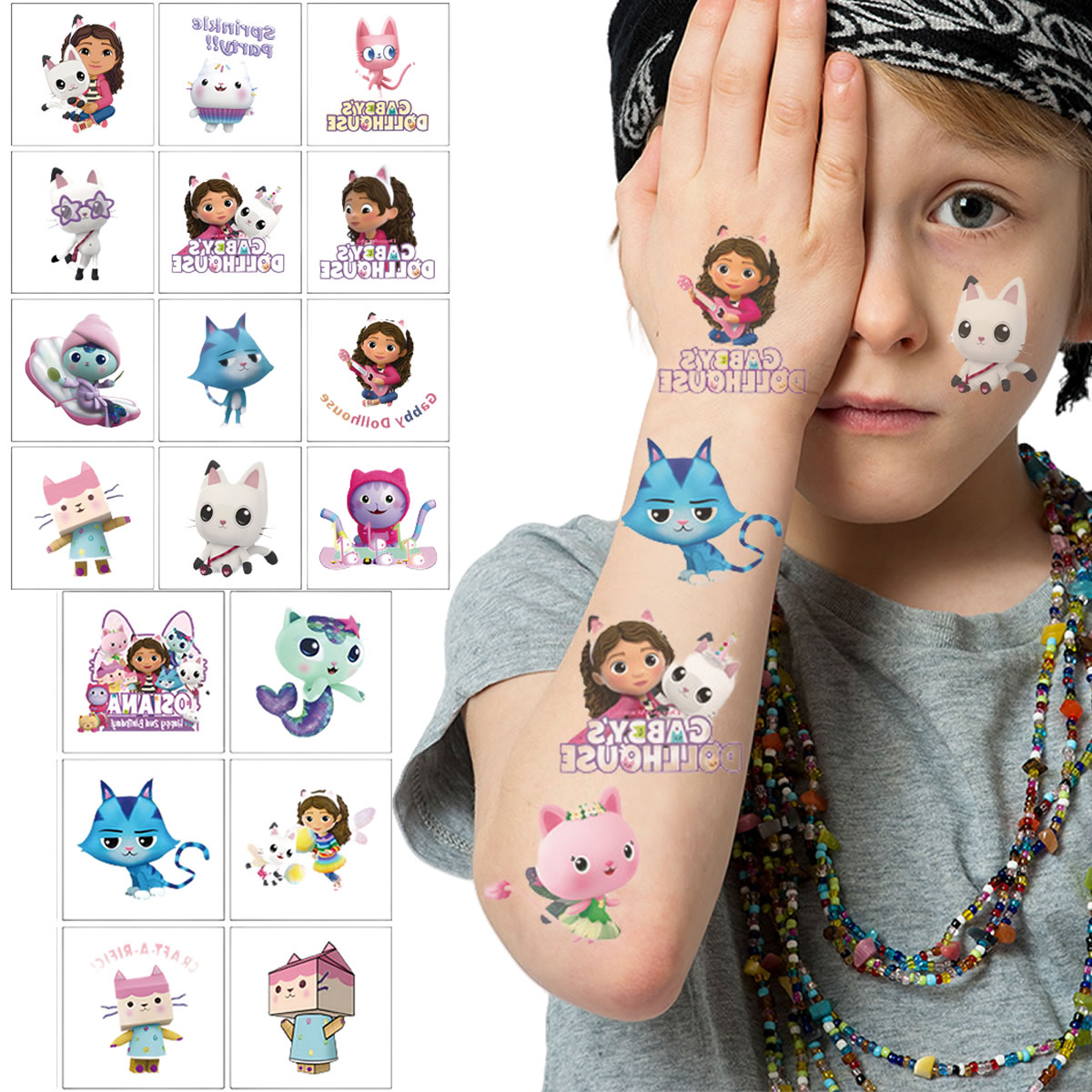 Adesivos de Tatuagem de Gatos  - Phone Accessories For 11 Year Old Girl avaliação e preço